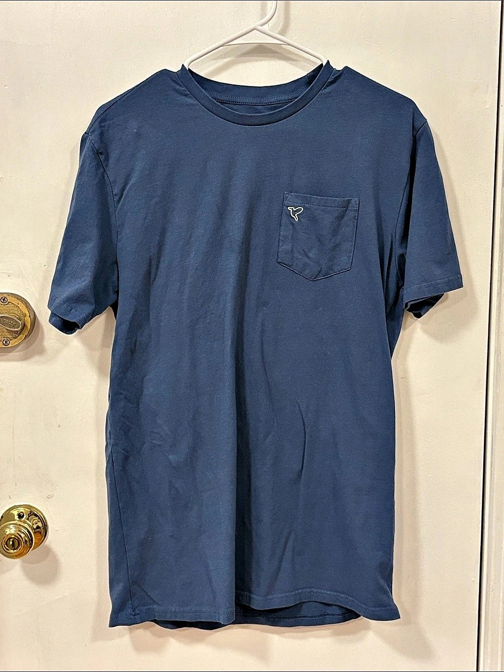 birddogs Short Sleeve Pocket Tee in Blue